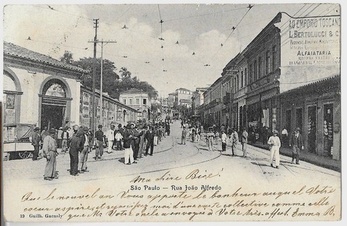 Sao paulo rua - sao, alfredo