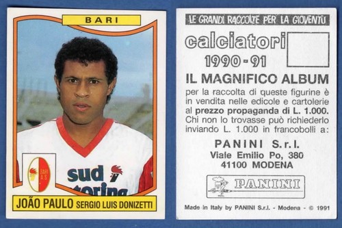 Figurina calciatori panini - figurina,