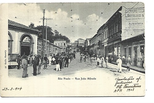 Bresil sao paulo rua - rua, joao