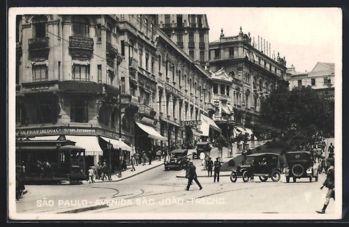Cartolina san paolo avenida - paolo,,